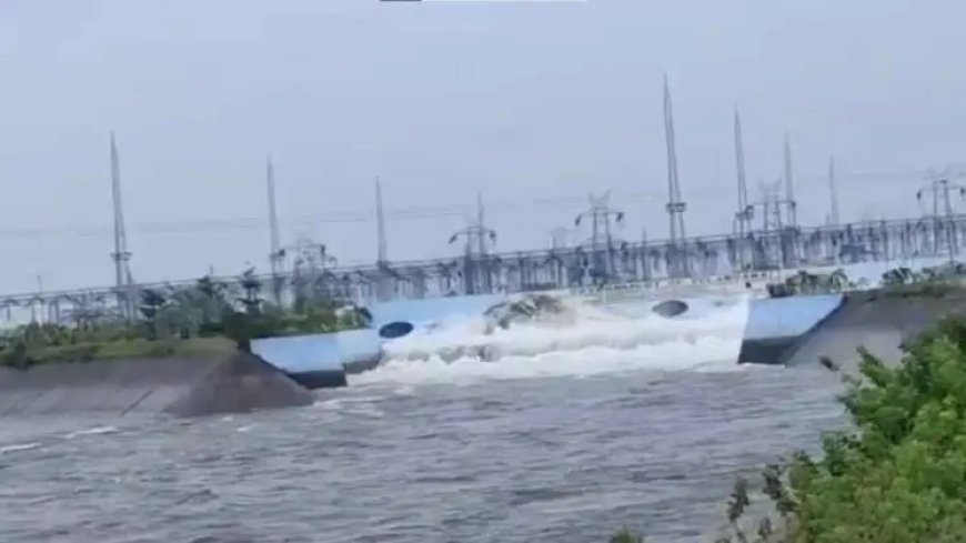 Godavari Floodwaters Rise At Kaleshwaram