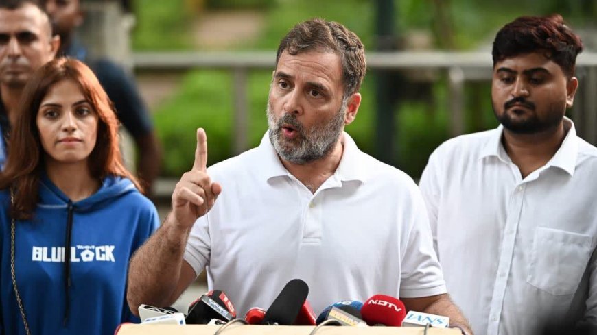 Rahul Gandhi Slams Education System